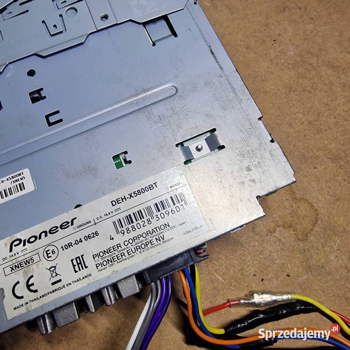 Radio samochodowe Pioneer DEHX5800BT Bluetooth Pioneer Dzierzby Szlacheckie