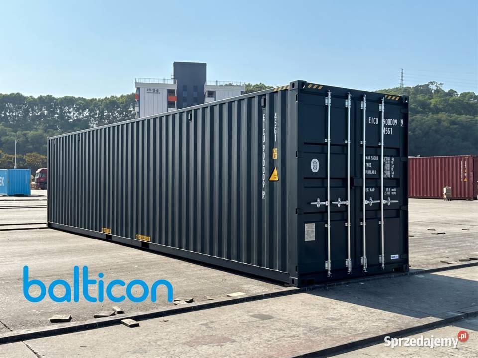 Kontener morski tani magazyn ONE WAY 40HC jednej Słupsk