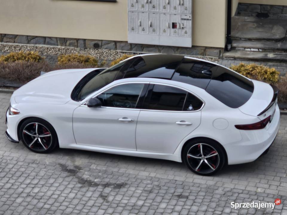 Alfa Romeo Giulia Q4 do ślubu Wesele Okazja Rabka-Zdrój