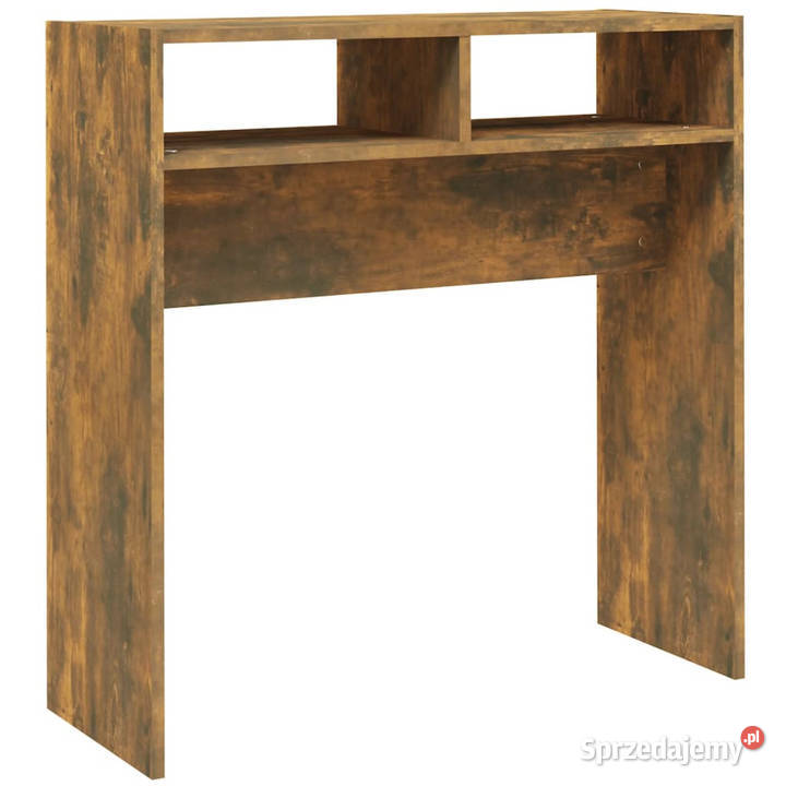 Stolik konsolowy przydymiony dąb 78x30x80