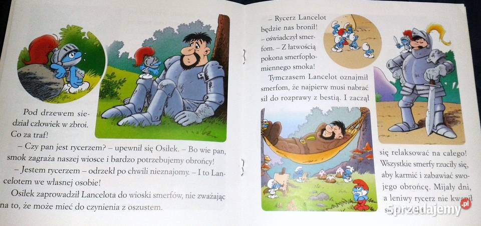 Smerfy Smerfny rycerz Egmont