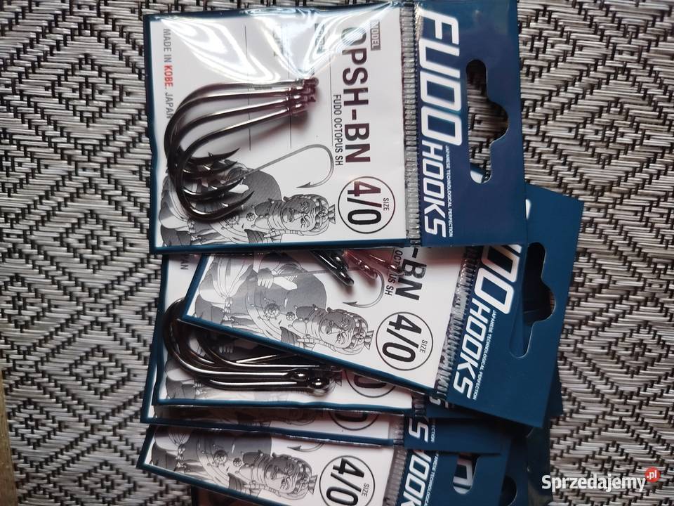 Sprzedam haczyki Fudo Hooks Duża ilość różne