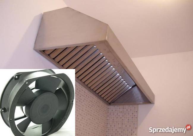 OKAP gastronomiczny 300x70x40 FILTRY WENTYLATOR Czeladź