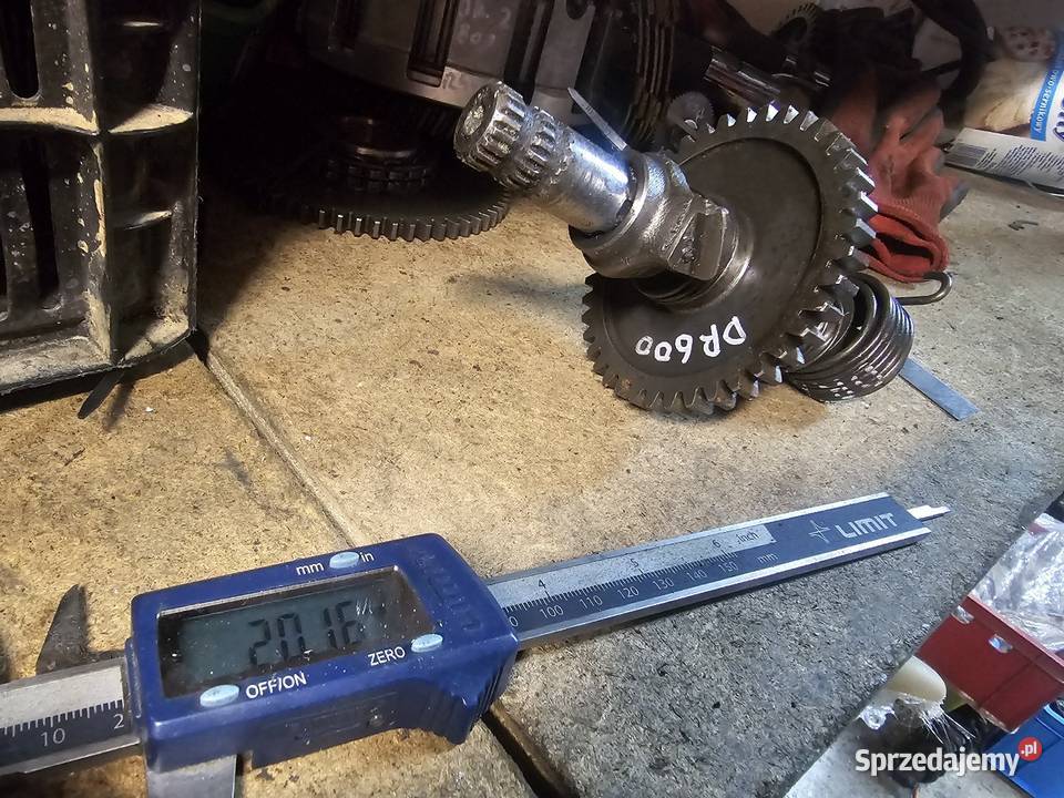 Suzuki DR 600 650 wałek Kopki kopniaka dolnośląskie Jelenia Góra