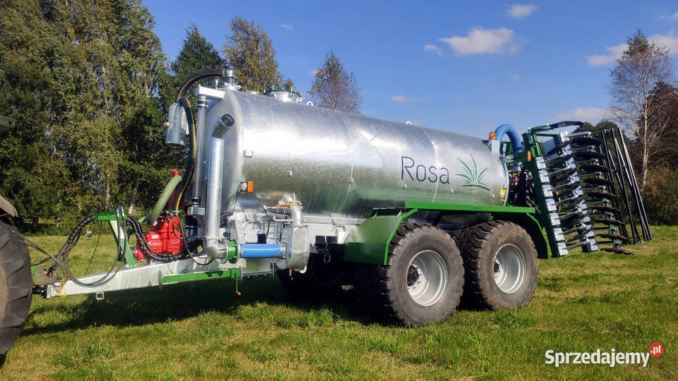 Wóz asenizacyjny 12000 litrów ROSA tandem Goliaty sprzedam