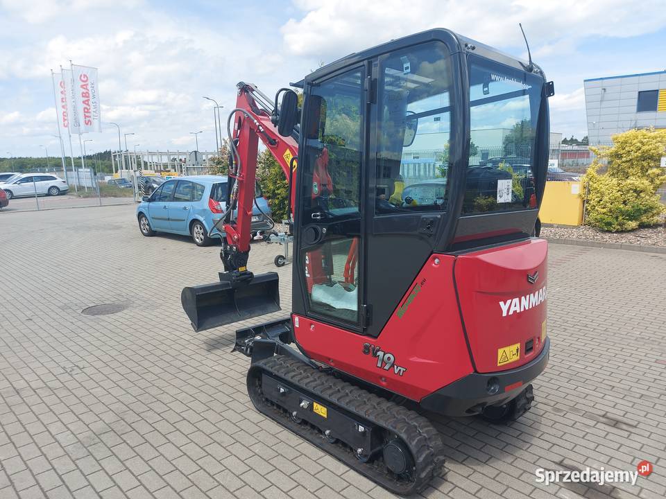 Mini Koparka Yanmar Sv Vt Szczecin Zachodniopomorskie Zielona G Ra