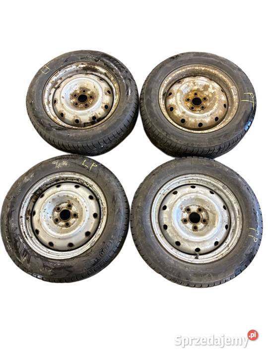 Komplet Felg R16 5x100 Subaru stalowe Samochodowe Wiśnicz Mały sprzedam