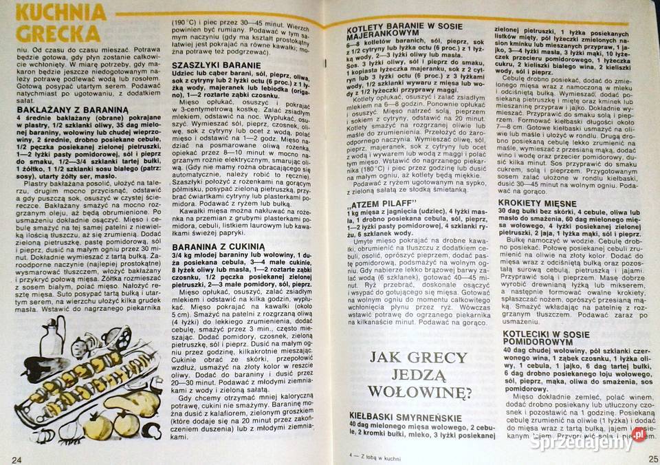 Z Tobą w kuchni Bułgarskiej greckiej Chełm sprzedam