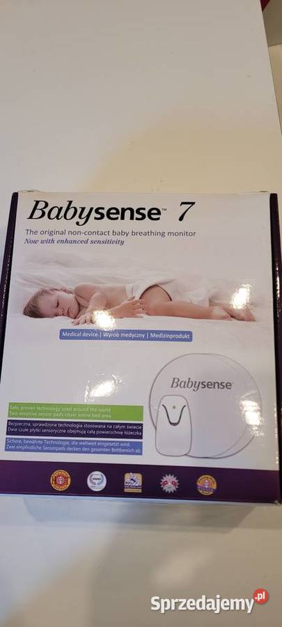 Monitor Oddechu Niemowląt Babysense 7 Zestaw Wrocław