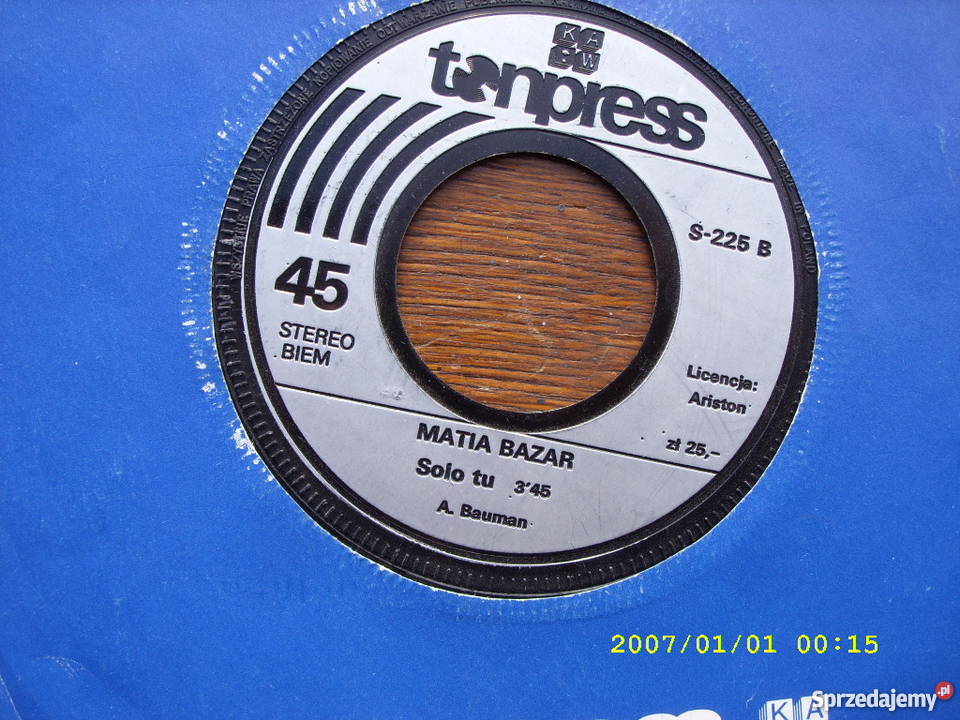 Single F Miller MBazar PMistakes 3 sztuki45 RPM płyta winylowa dolnośląskie Wołów