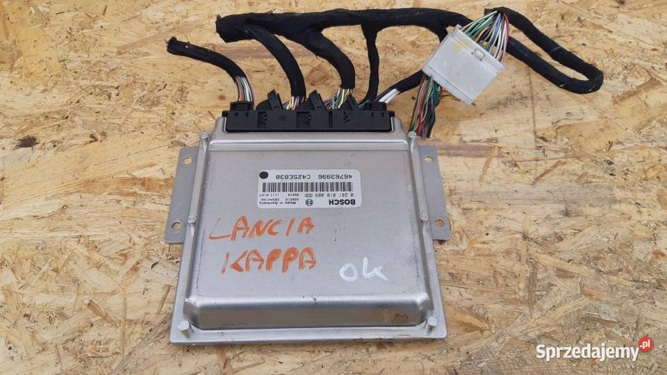 STEROWNIK SILNIKA LANCIA KAPPA 0281010009 osobowe Czujniki i sterowniki Gliwice