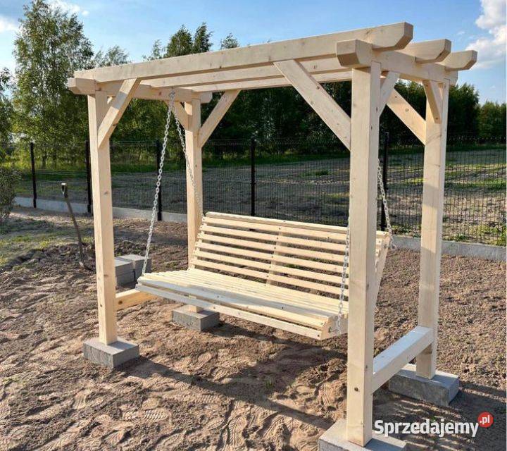 Huśtawka Ogrodowa Drewniana lubelskie Sarny
