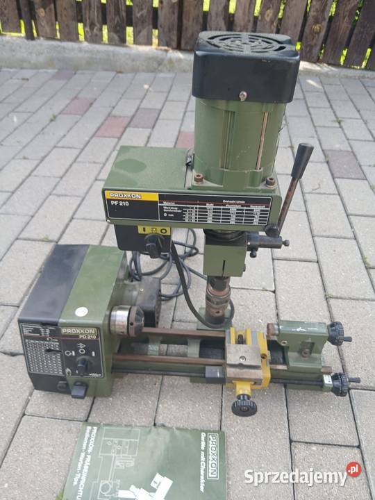 Tokarko frezarka PROXXON PD210 PF210 Popielów