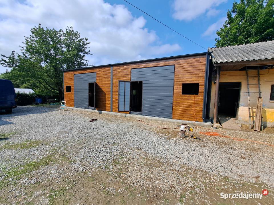 BB61 Garaż Blaszany HALA MAGAZYN Garaże Blaszane blacha Żywiec