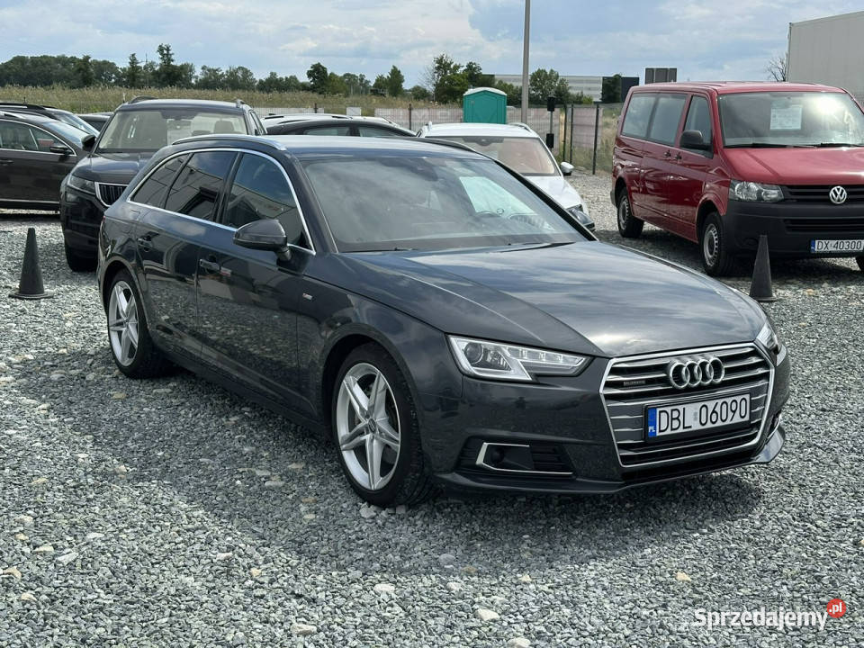 Audi A4 20 TDI 190 Quattro STronic 2018r SLine Zarejestrowany w Polsce Wojkowice