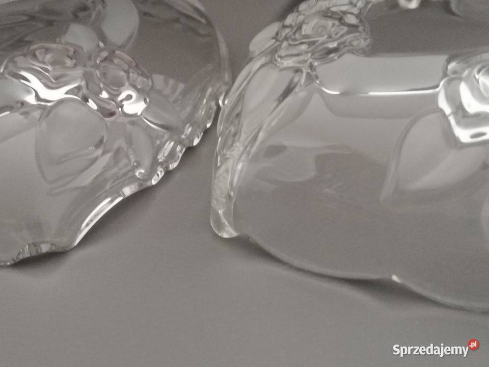 bombonierka szklana Walther Glas Łódź