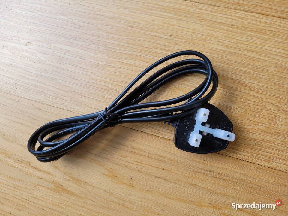 Przewód kabel zasilający z wtyczką G tzw Warszawa