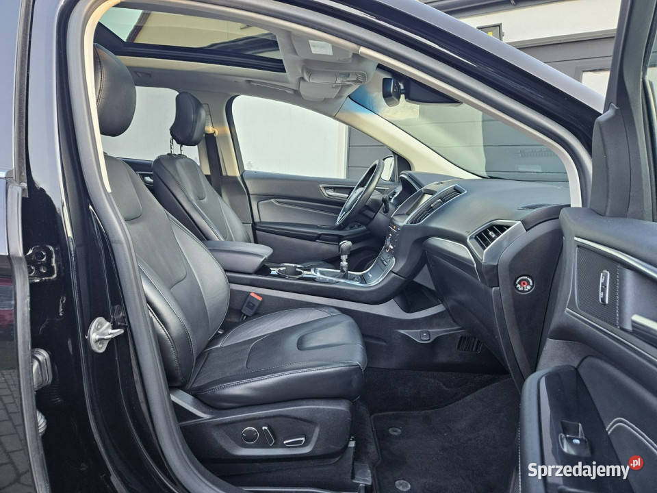 Ford EDGE TITANIUM 20 TDCi 180 4x4 bezwypadek podgrzewane fotele EDGE pomorskie Gdynia