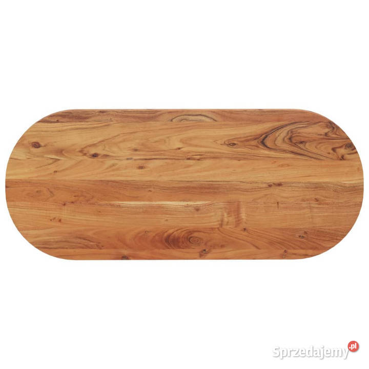Blat do stołu 100x40x25 owalny lite drewno Warszawa