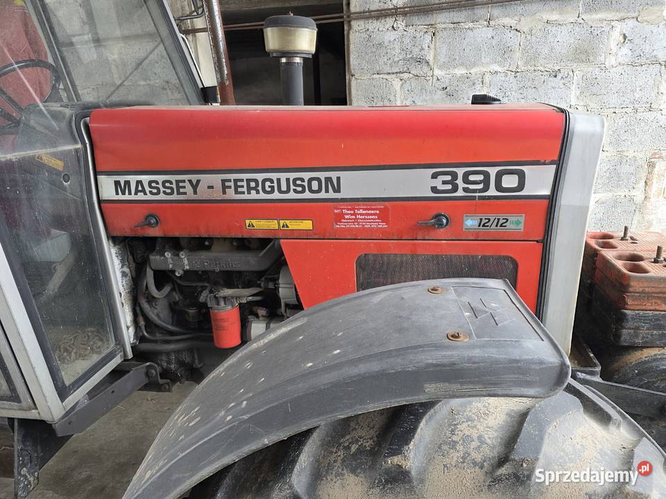 Ciągnik Massey Ferguson 390 4x4 Warta