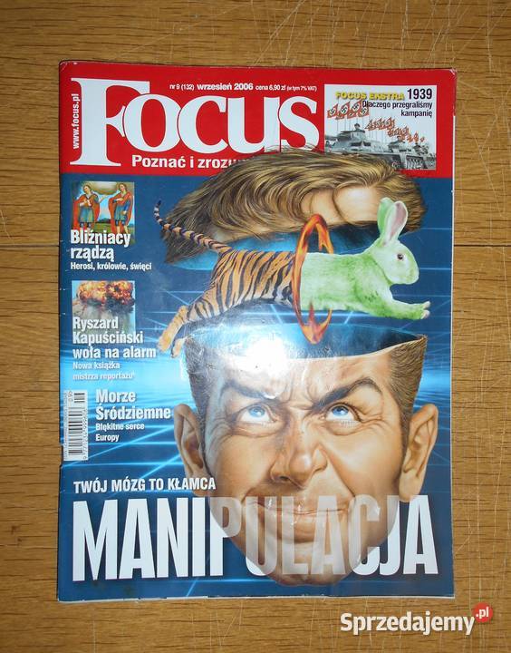Miesięcznik FOCUS wrzesień 2006 Rok wydania 2006 Parczew