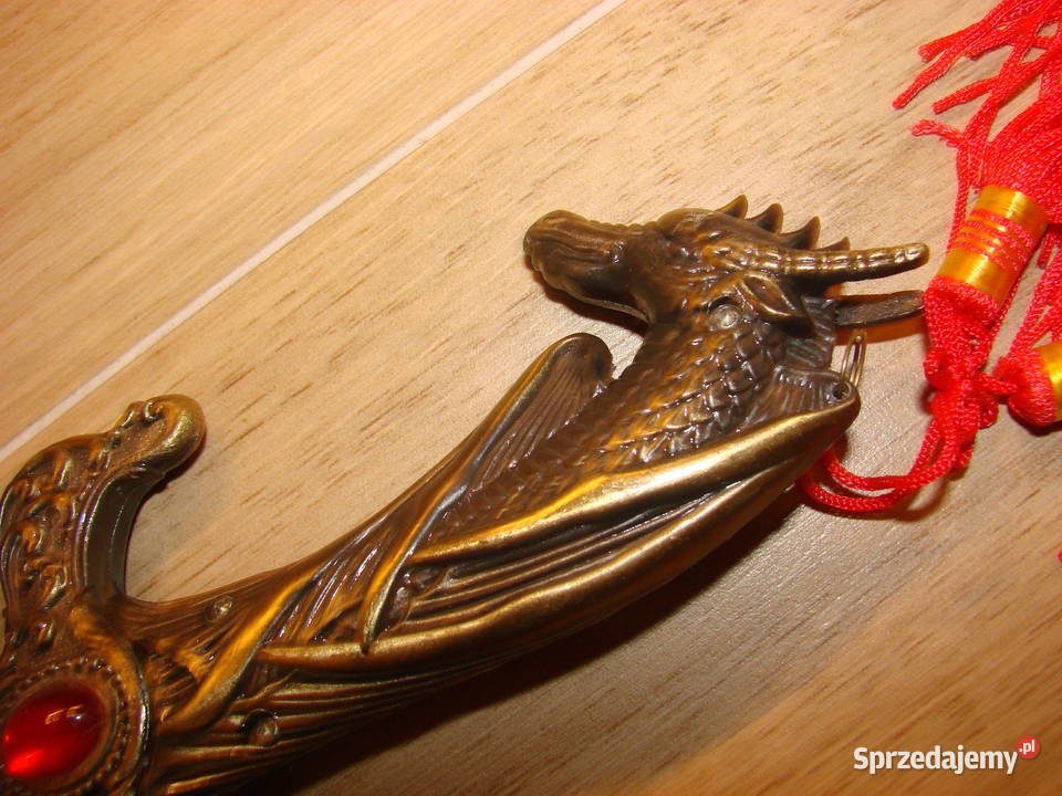 sztylet kolekcjonerski ze smokiem Pruszcz Gdański