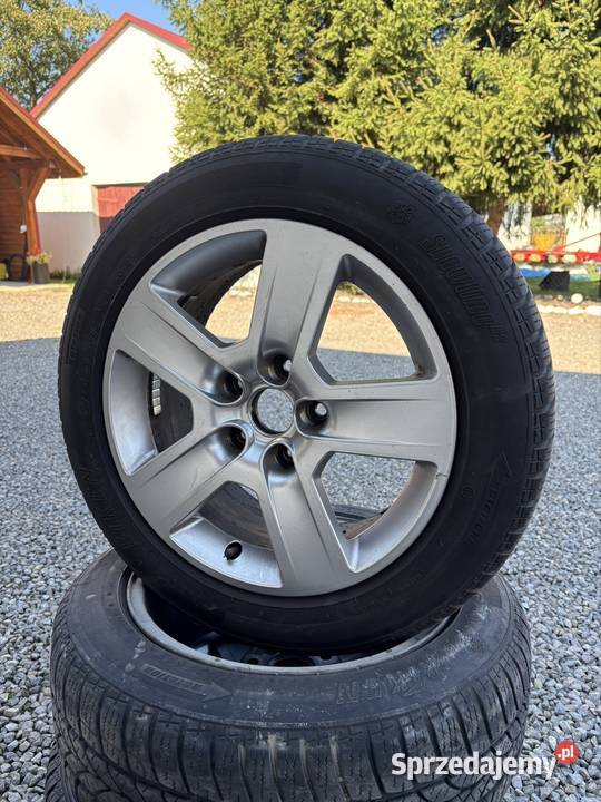 Koła 16 Audi 5x112 opony zimowe lubelskie Łuków sprzedam
