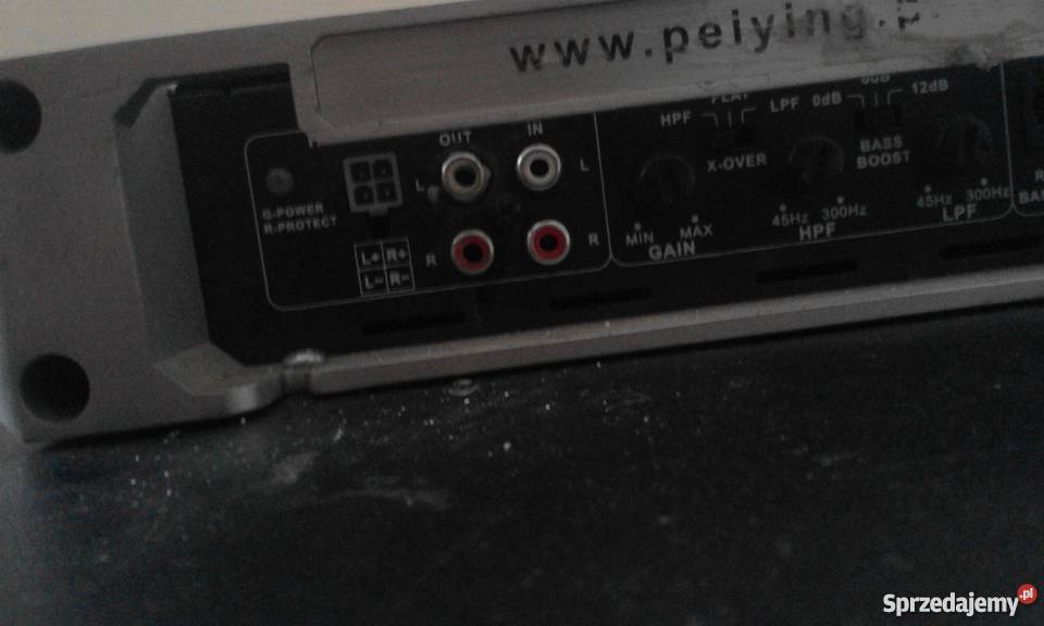 Wzmacniacz Peiying 2000w PYB2H76R plus skrzynia Osmolice Pierwsze sprzedam