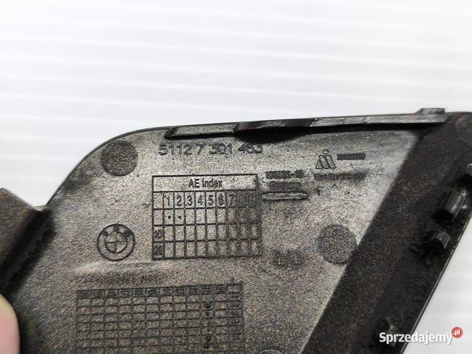 ZAŚLEPKA HAKA TYŁ KOLOR B44 BMW F20 F21 116i