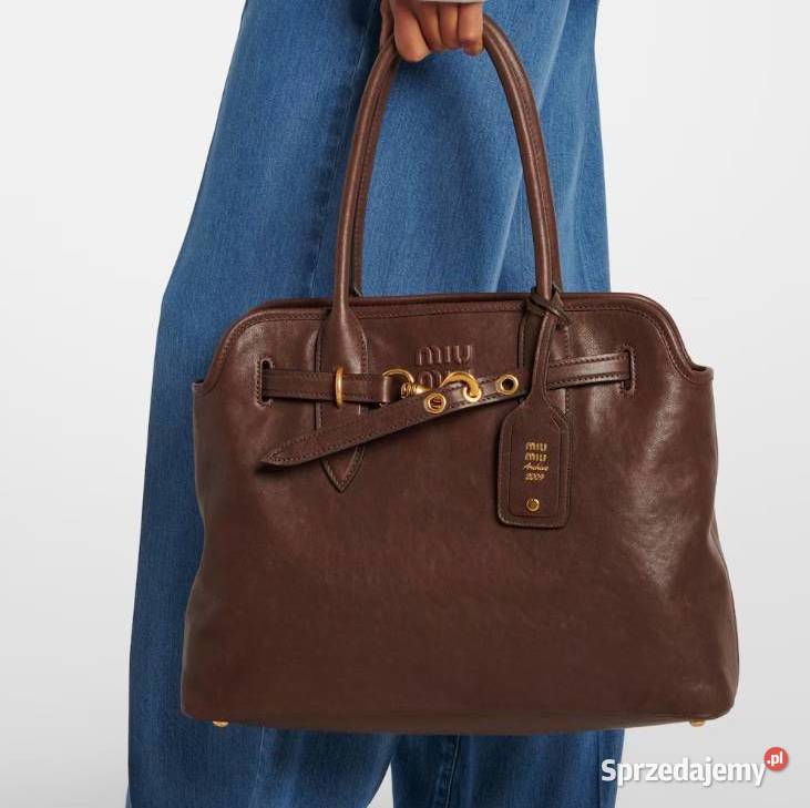 Torebka MIU MIU Adventure skóra large