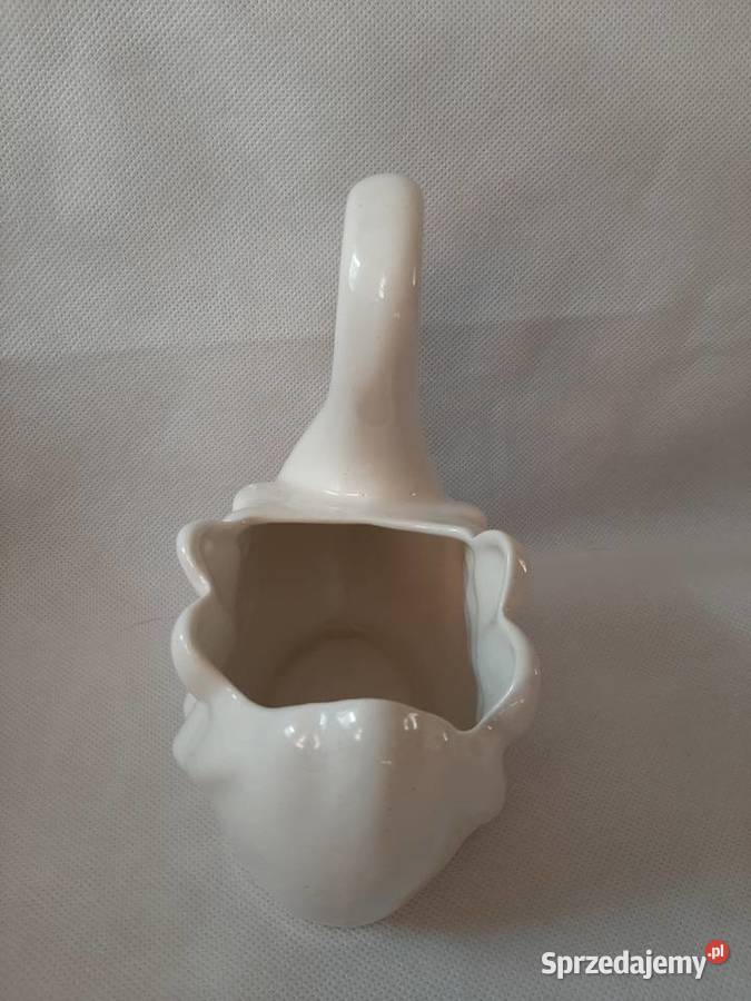 Uroczy porcelanowy łabędź z miejscem na Inowrocław