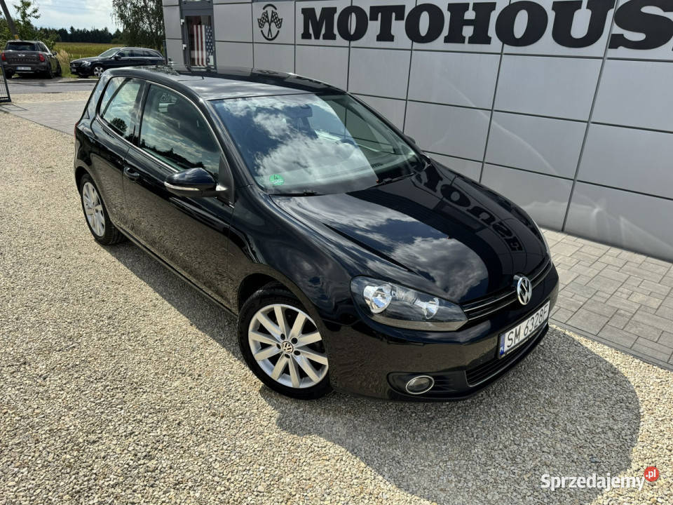 Volkswagen Golf 20 TDI Highline VI 20082012 czarny Chełm Śląski sprzedam