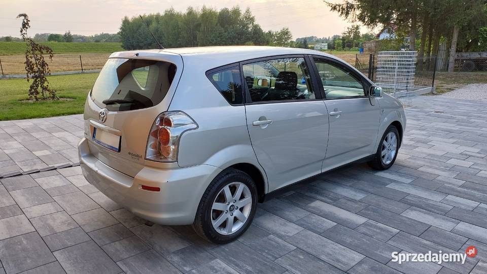 Toyota Corolla Verso 16 VVTi 110 zadbana 7 osób radio Corolla Verso Niedomice