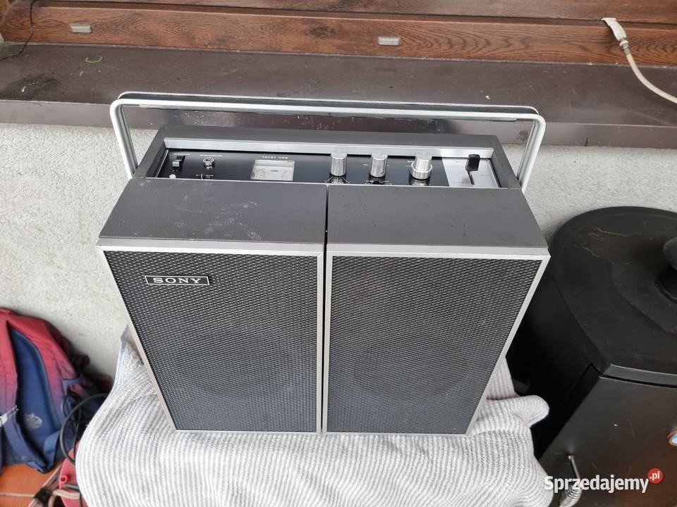 szpulowiec z kolumnami solid state stereo centre Chełm Śląski