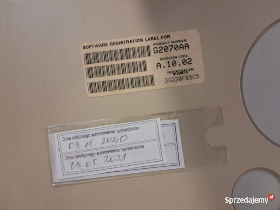 Chromatograf gazowy Agilent 6890 seria G2070AA opolskie Opole