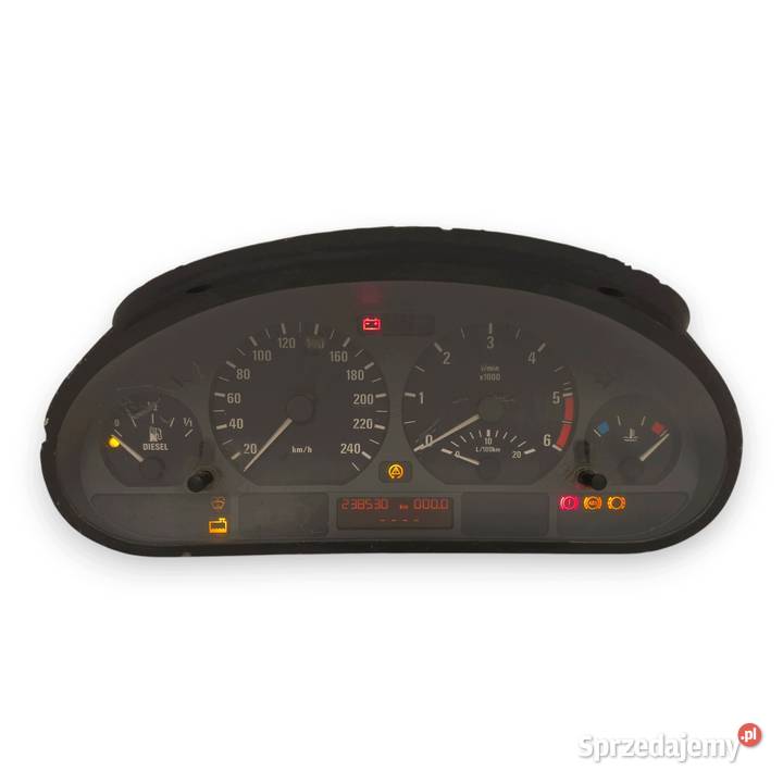 LICZNIK ZEGARY 4117708 BMW E46 20 D Diesel 238 lubelskie Chełm