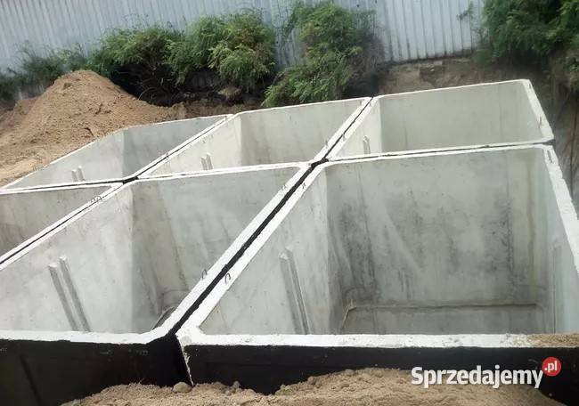 Szamba betonowe DąbBet zbiorniki na deszczówkę Poddębice