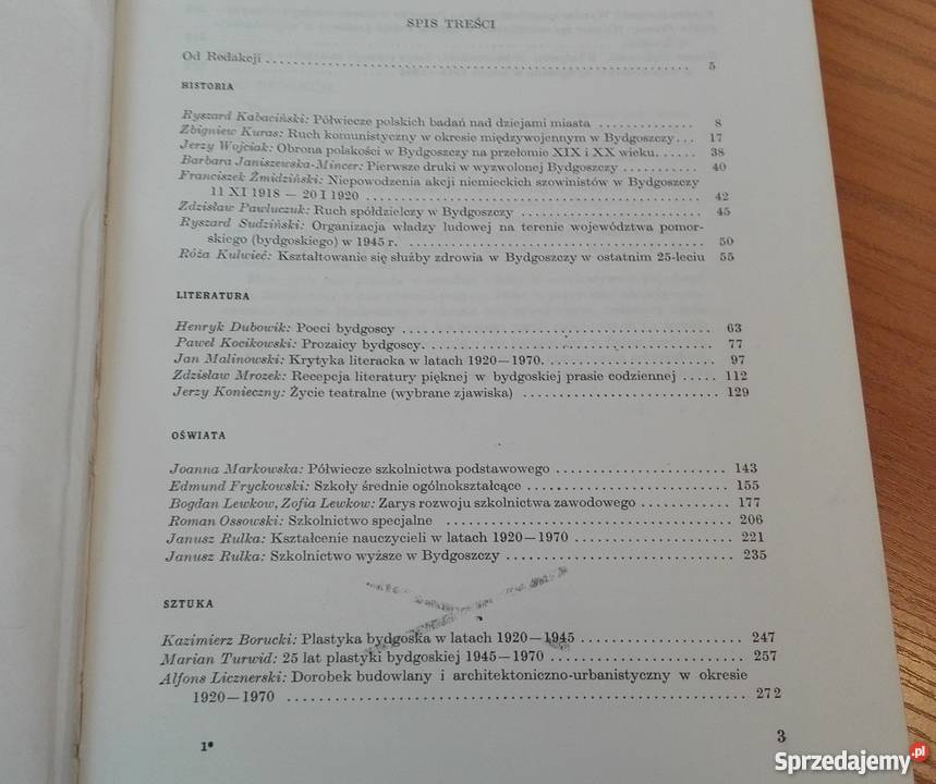 Bydgoszcz w latach 1920 1970 materiały KONIECZNY historia, archeologia Gdańsk sprzedam