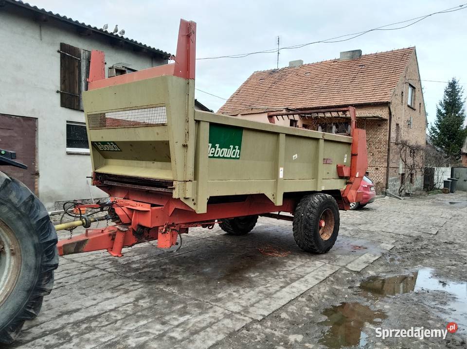 rozrzutnik obornika Leboulch wielkopolskie Koźmin Wielkopolski