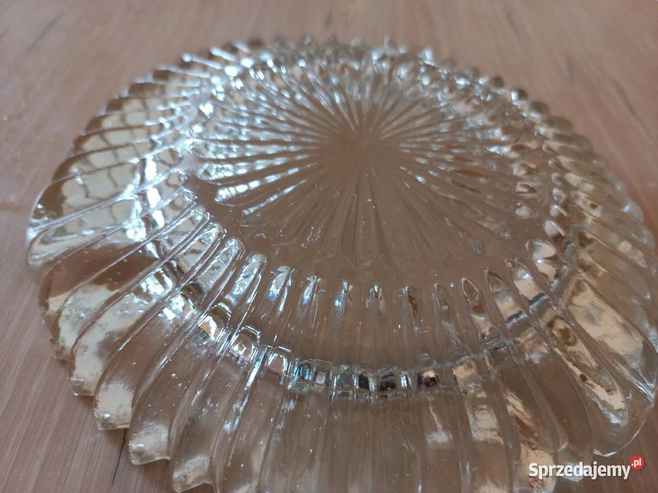 Stara kryształowa popielnica PRL Piastów sprzedam