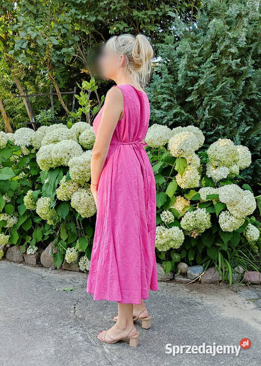Różowa sukienka Per Una 46 3XL Plus Size róż Szczecin