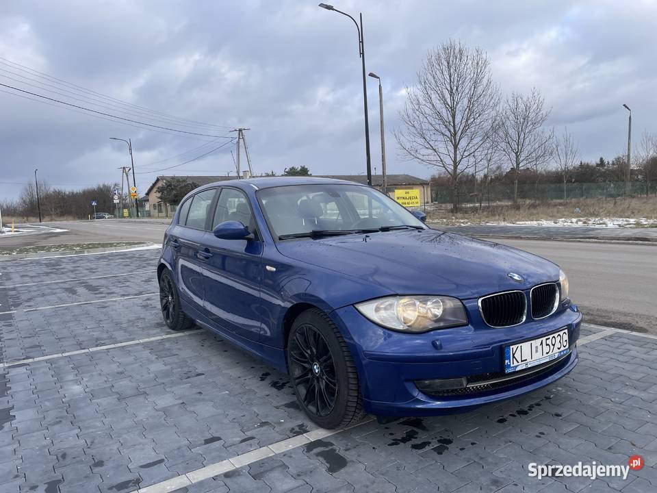 Bmw 1 lift 2008 r 20 d klimatronik grzane fotele Busko-Zdrój