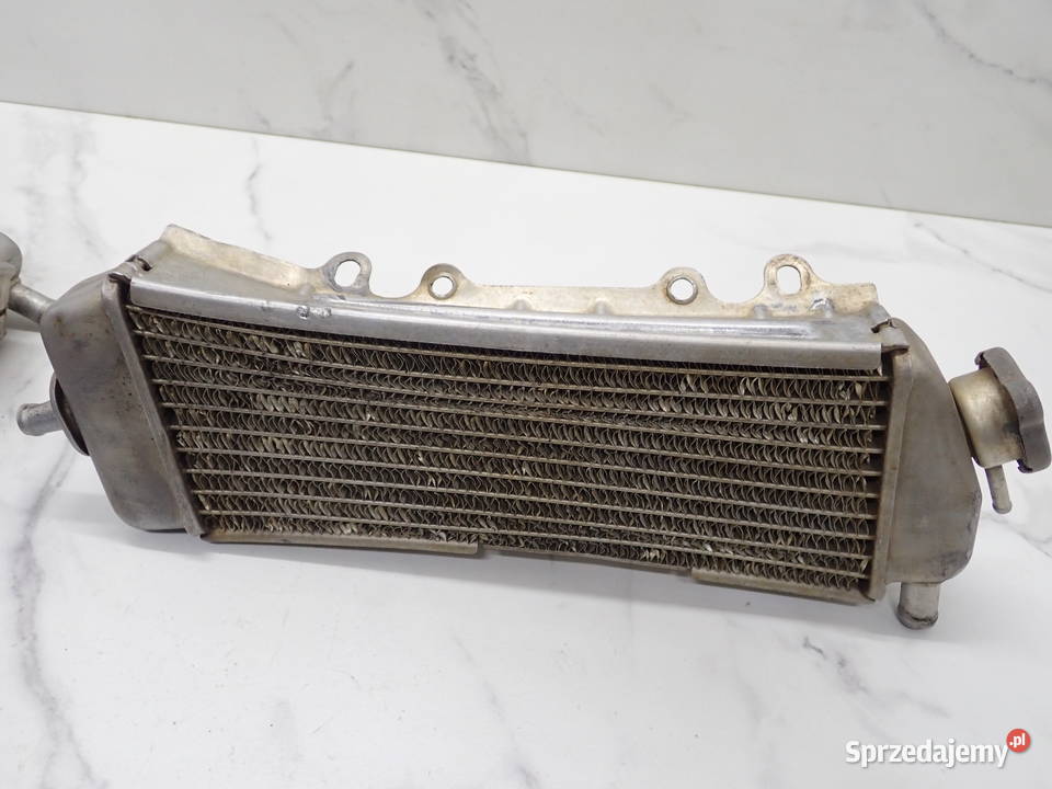 Dwie Chłodnice Chłodnica Prawa Lewa Kawasaki KXF Strzelce Krajeńskie