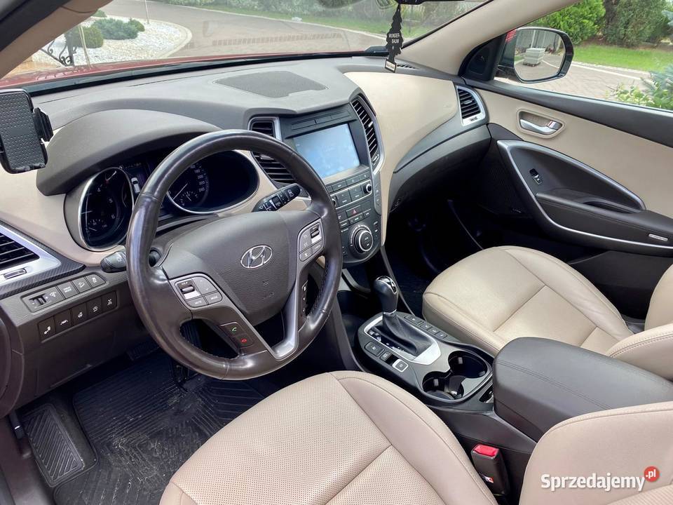 Do sprzedania Hyundai Santa Fe z 2017 roku automatyczna lubelskie Lubartów sprzedam