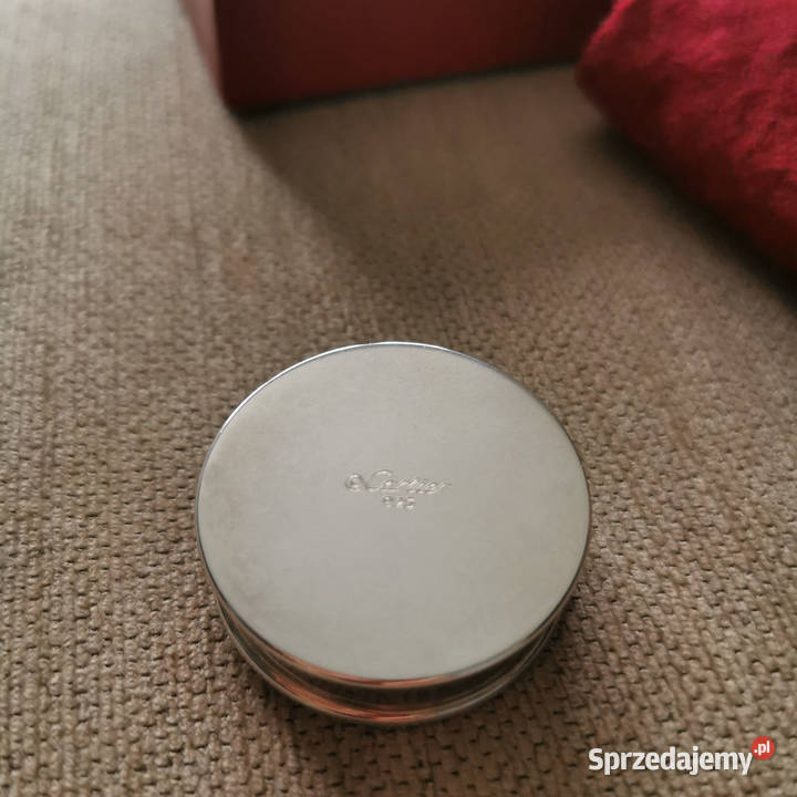 Cartier C dcor Pill Box pomysł na prezent srebro Pozostałe Warszawa