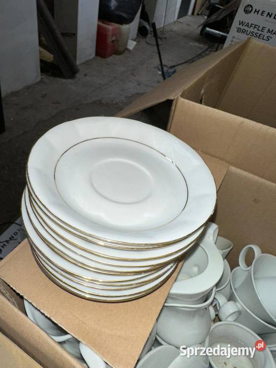 Talerzyki małe spodki STAMAR 12 sztuk wszystkie Chojnice