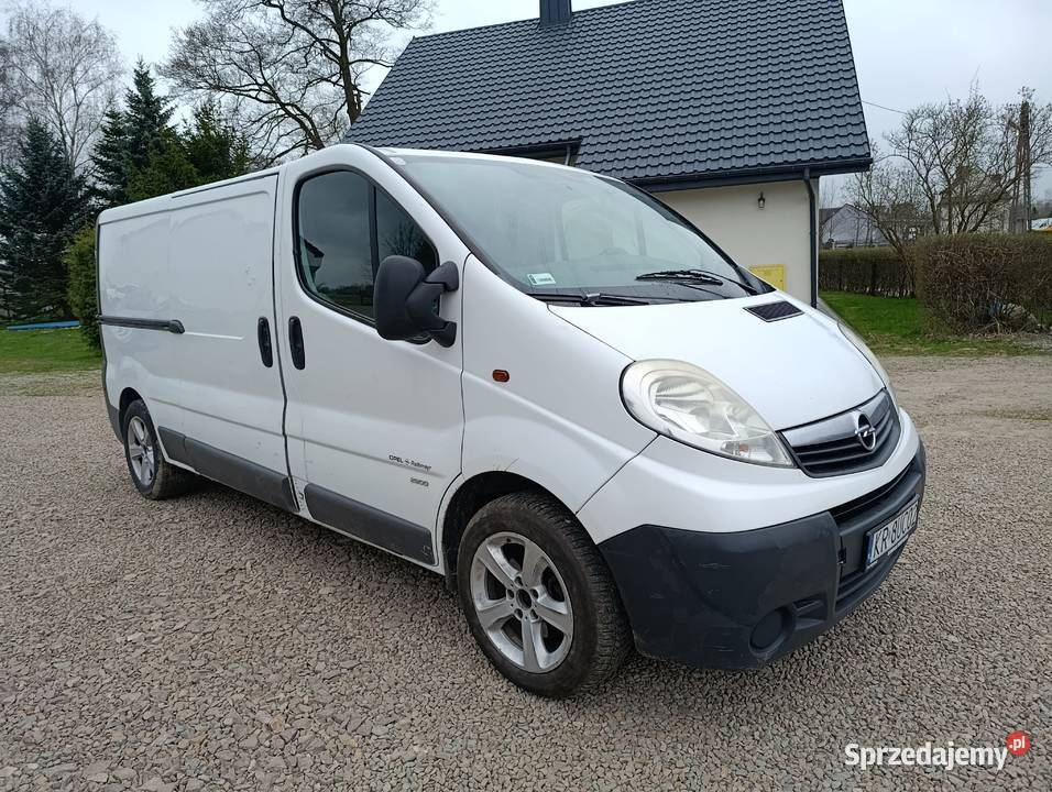 Opel Vivaro 2009r nieuszkodzony małopolskie Kraków