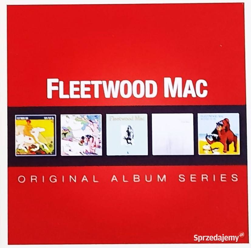 Zestaw 5XCD Kultowego Zespołu FLEETWOOD MAC 5CD 3 i więcej Łódź