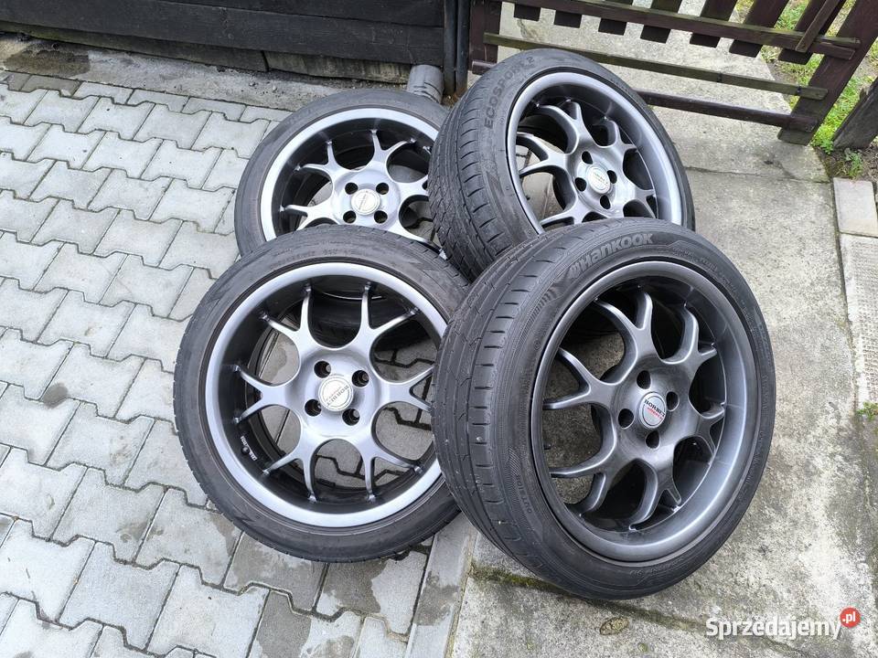 Komplet kół Borbet 174x100 z ładnymi oponami małopolskie Brzeszcze