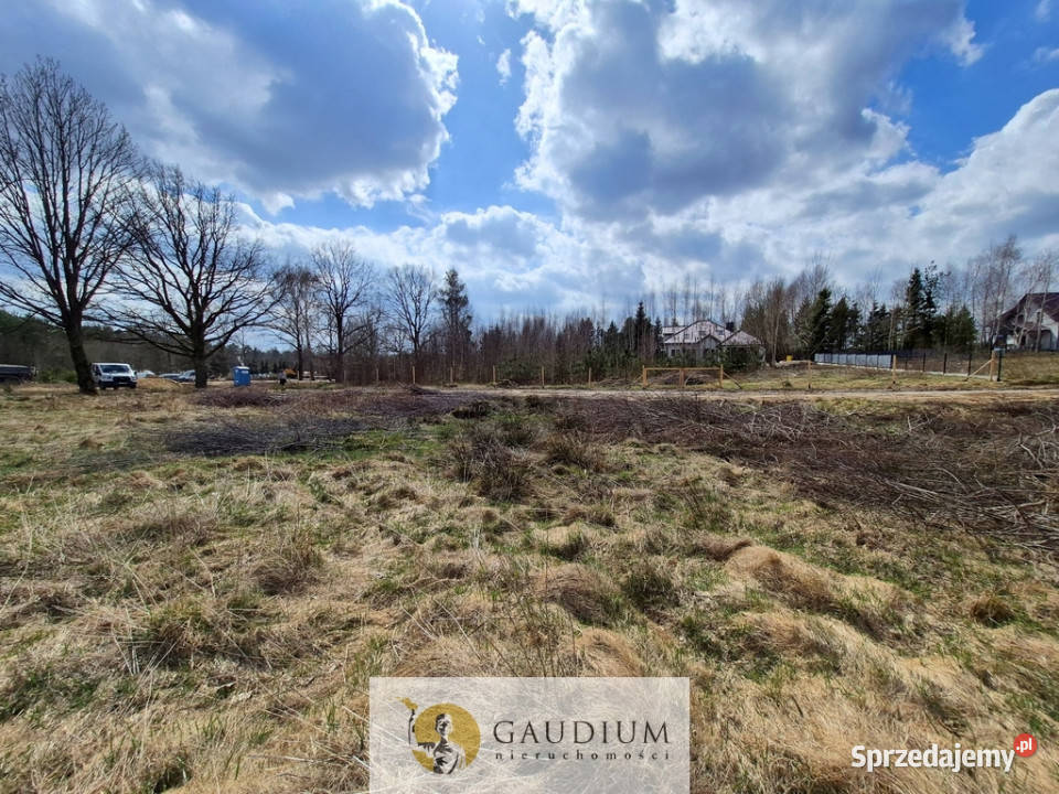 Przystanek NATURA działka pod lasem Kobysewo szambo